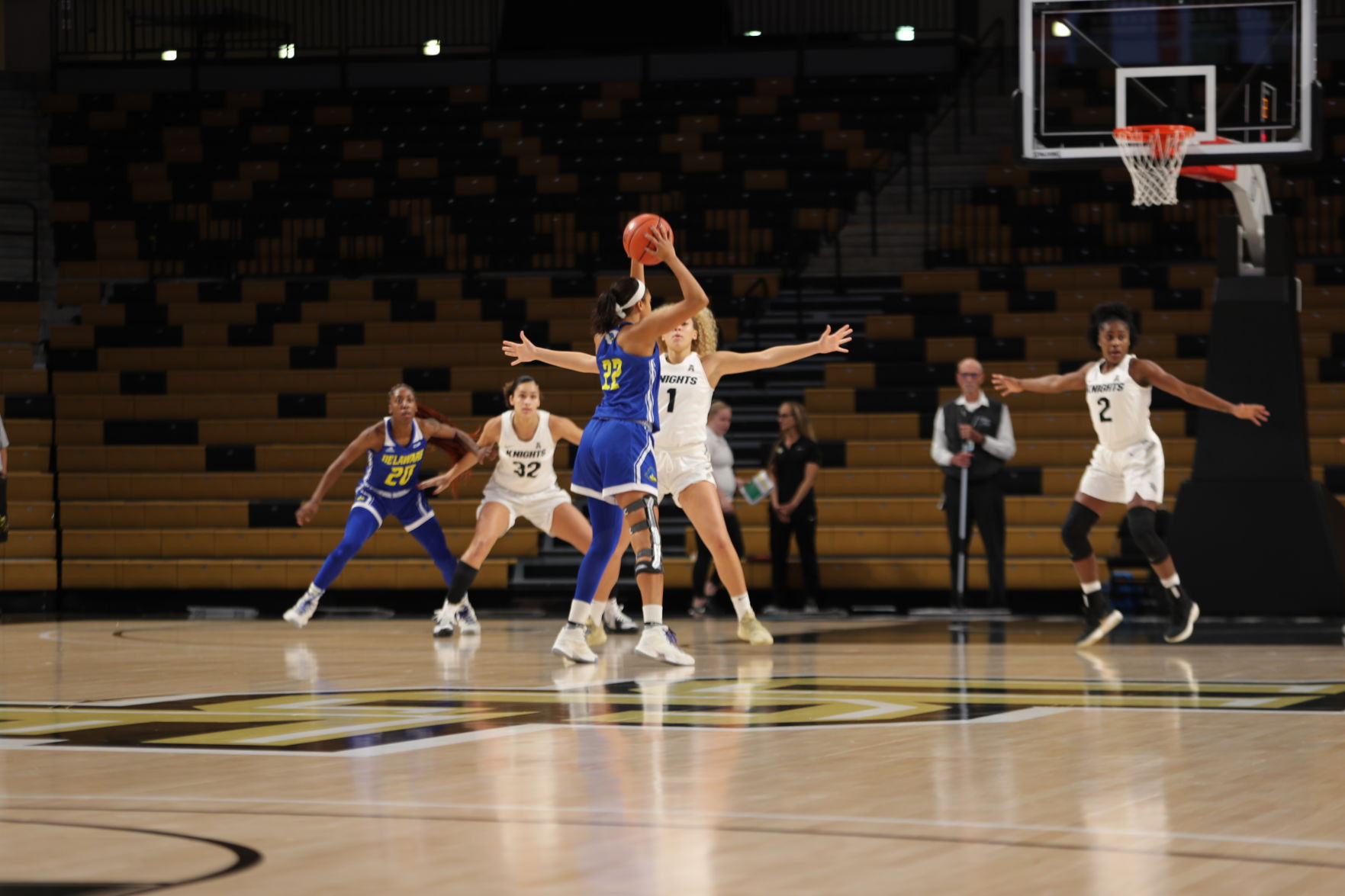 UCF vs. Delaware women's basketball game (THIS ONE)